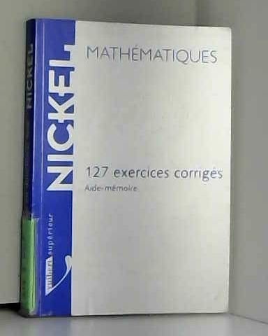 Cover for Algèbre linéaire en dimension finie: 127 exercices corrigés 