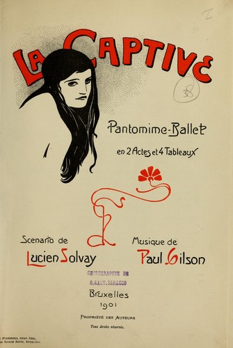 Cover for La captive