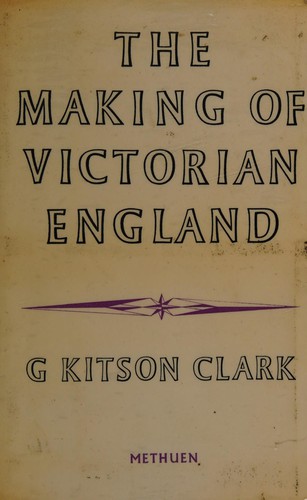 Cover for The making of Victorian England.