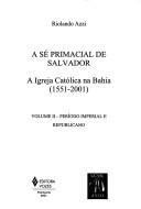 Cover for A Sé primacial de Salvador