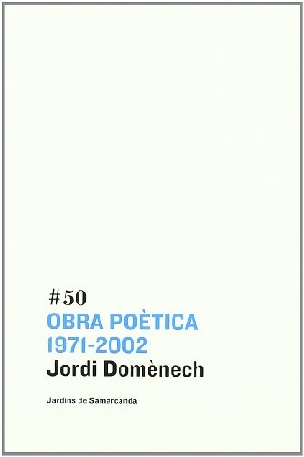Cover for Obra poètica 1971-2002