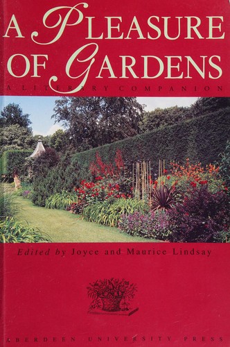 Cover for A Pleasure of gardens