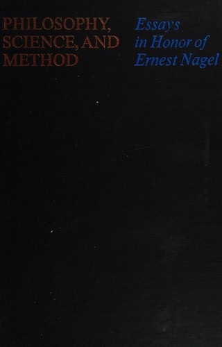 Cover for Philosophy, science, and method