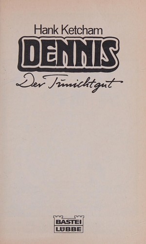 Cover for Dennis, der Tunichtgut