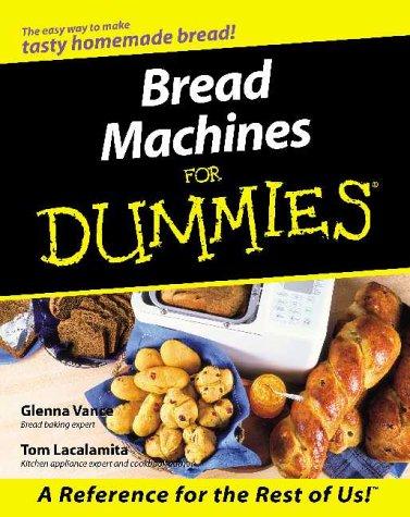 Cover for Bread Machines for Dummies