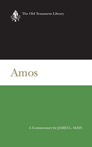 Cover for Amos; a commentary.