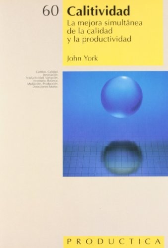 Cover for Calitividad. Prodúctica 60