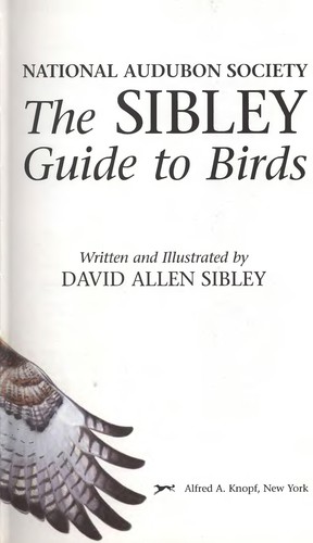 Cover for The Sibley Guide to Birds