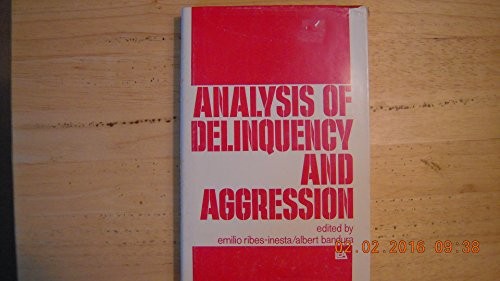 Cover for Analysis of delinquency and aggression