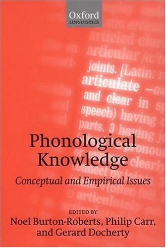 Cover for Phonological Knowledge