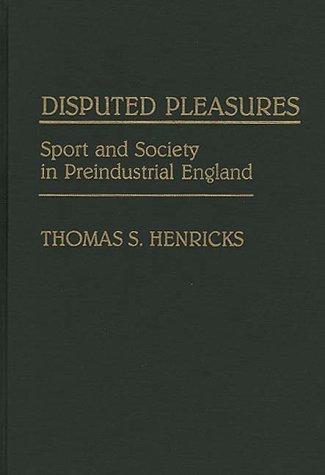 Cover for Disputed pleasures