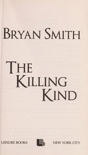 Cover for The killing kind