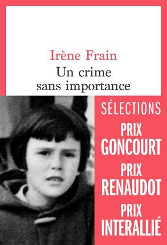 Cover for Un crime sans importance