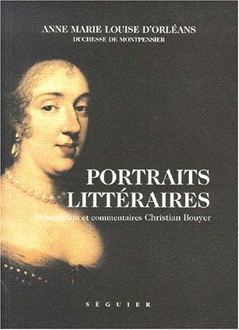 Cover for Portraits littéraires