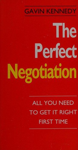 Cover for The perfect negotiation