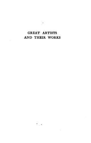 Cover for Great Artists and Their Works