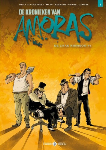 Cover for De zaak Krimson #1