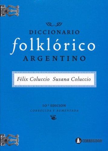 Cover for Diccionario Folklorico Argentino