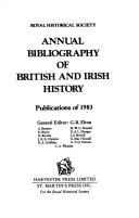 Cover for Annual bibliography of British and Irish history