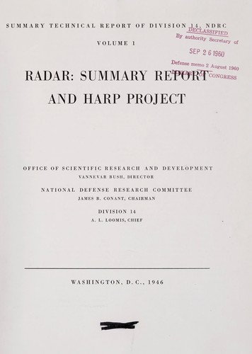 Cover for Radar