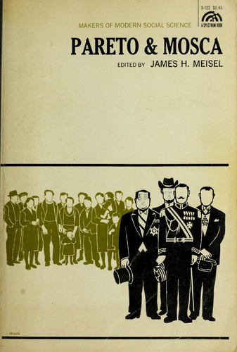 Cover for Pareto & Mosca.