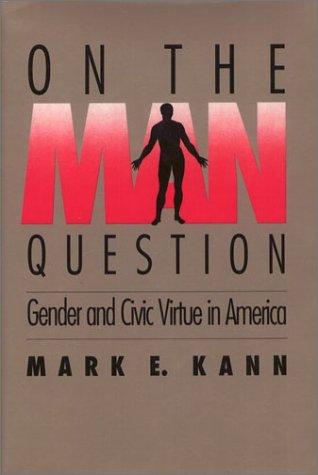 Cover for On the man question