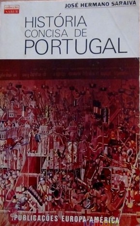 Cover for História concisa de Portugal.
