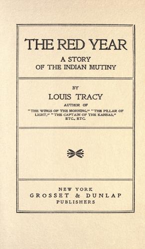 Cover for The red year
