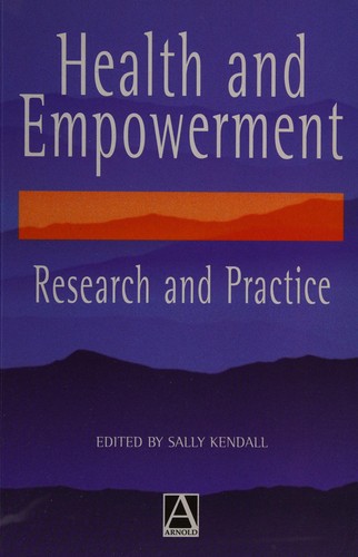 Cover for Health and empowerment