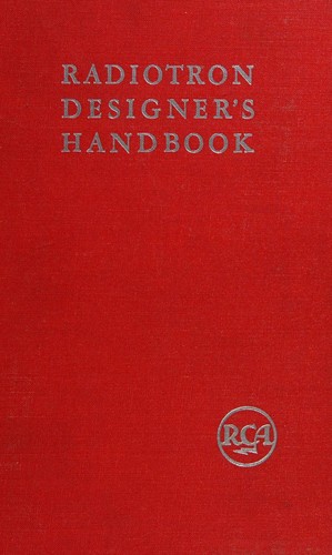Cover for The radiotron designer's handbook
