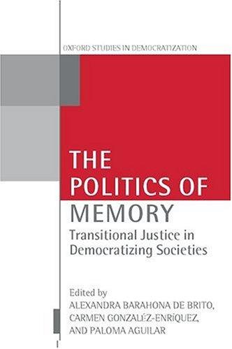 Cover for The Politics of Memory