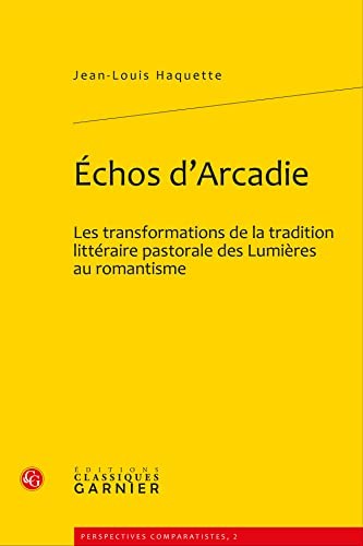 Cover for Echos d'Arcadie