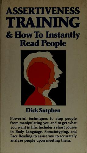 Cover for Assertiveness training & how to instantly read people