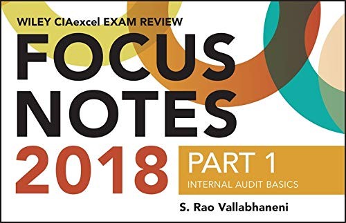 Cover for Wiley CIAexcel Exam Review 2018 Focus Notes, Part 1