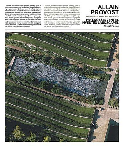Cover for Allain Provost, paysagiste, Paysages inventés, '64-'04  =
