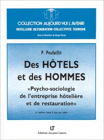 Cover for Des hôtels et des hommes 