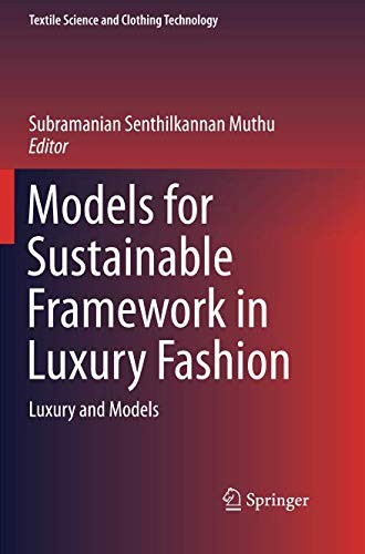 Cover for Models for Sustainable Framework in Luxury Fashion