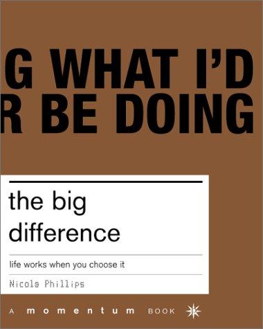 Cover for The big difference