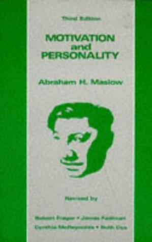 Cover for Motivation and personality