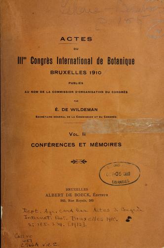 Cover for Notes sur la Systématique des bambusées