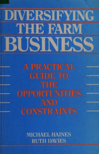 Cover for Diversifying the farm business