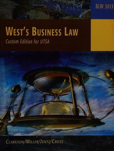 Cover for West's business law