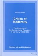 Cover for Critics of modernity