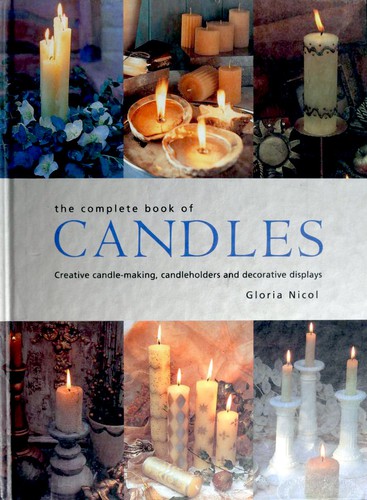 Cover for The complete book of candles