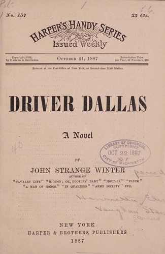 Cover for Driver Dallas