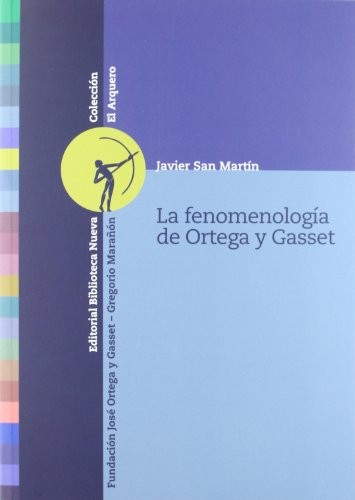 Cover for La fenomenología de Ortega y Gasset