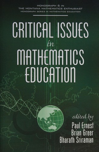 Cover for Critical issues in mathematics education