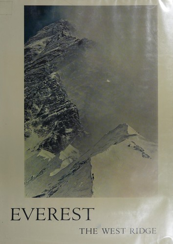 Cover for Everest, the west ridge