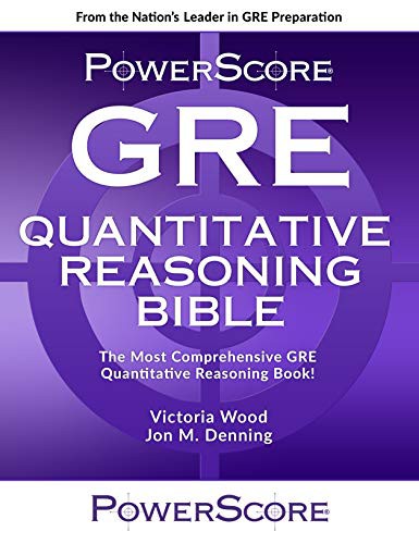 Cover for The PowerScore GRE Quantitative Reasoning Bible