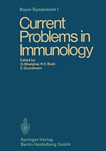 Cover for Current Problems in Immunology